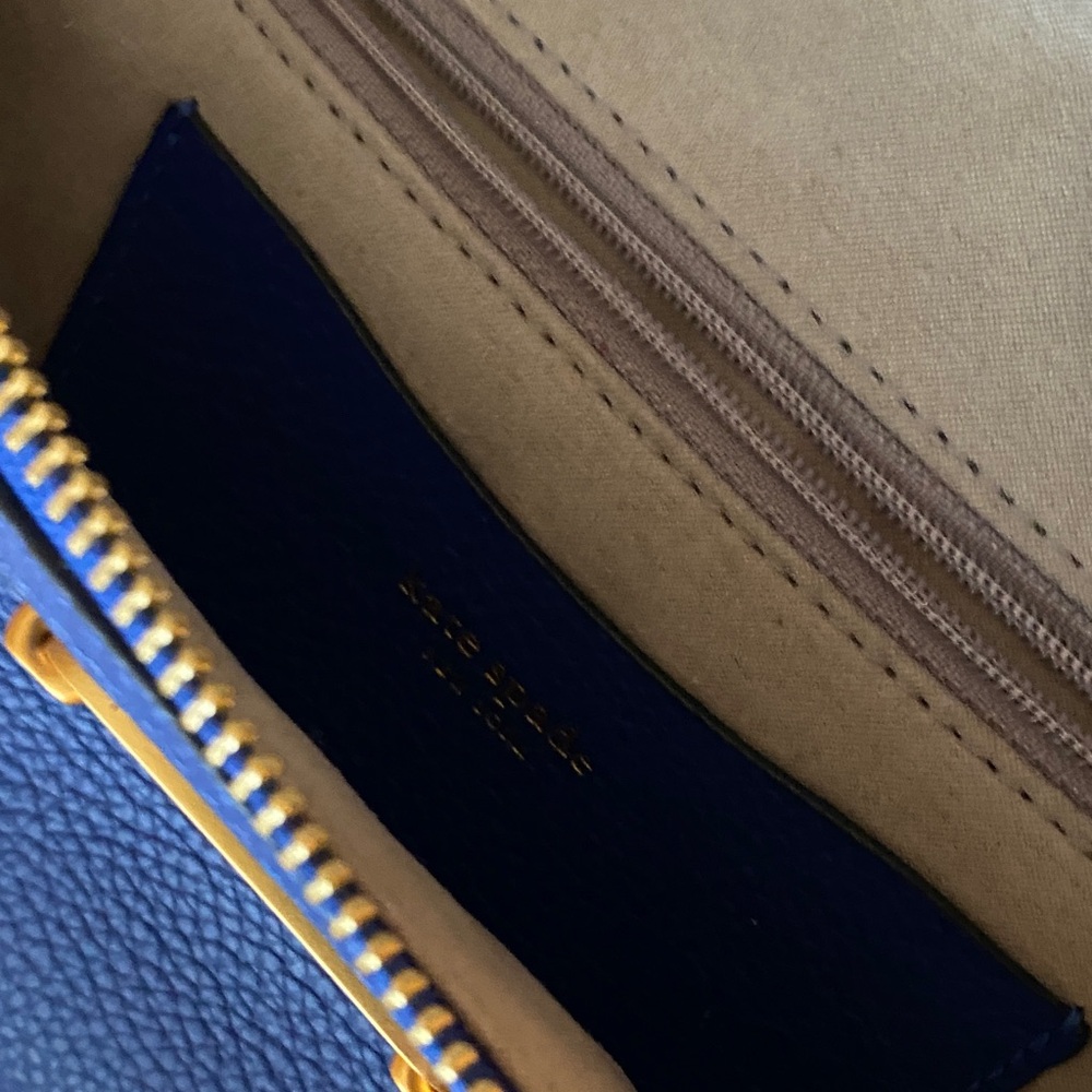 Kate Spade Blue Leather Belt Bag - Picture 5 of 8